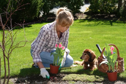 Final legal terms section for gardening services under UK law